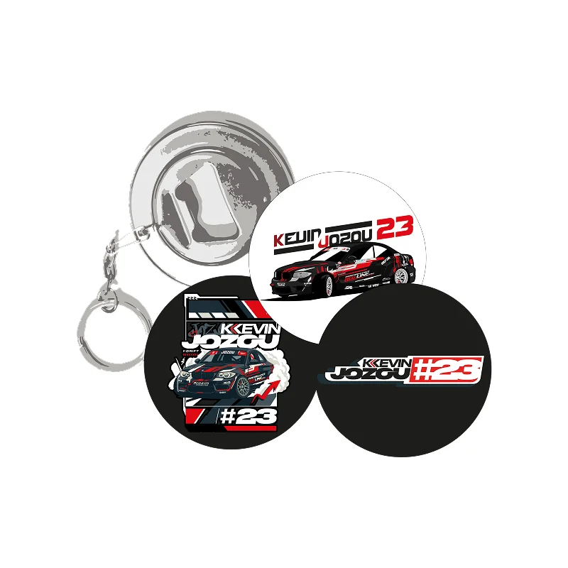 Porte-clé Kevin Jozou Officiel – Collection Racing KIT #23